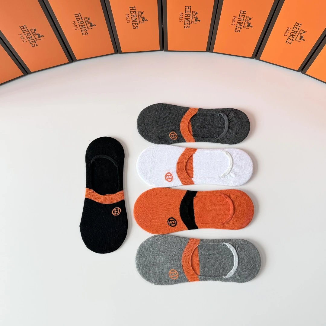 Hermes No-Show Socks Ver.D — photo 6