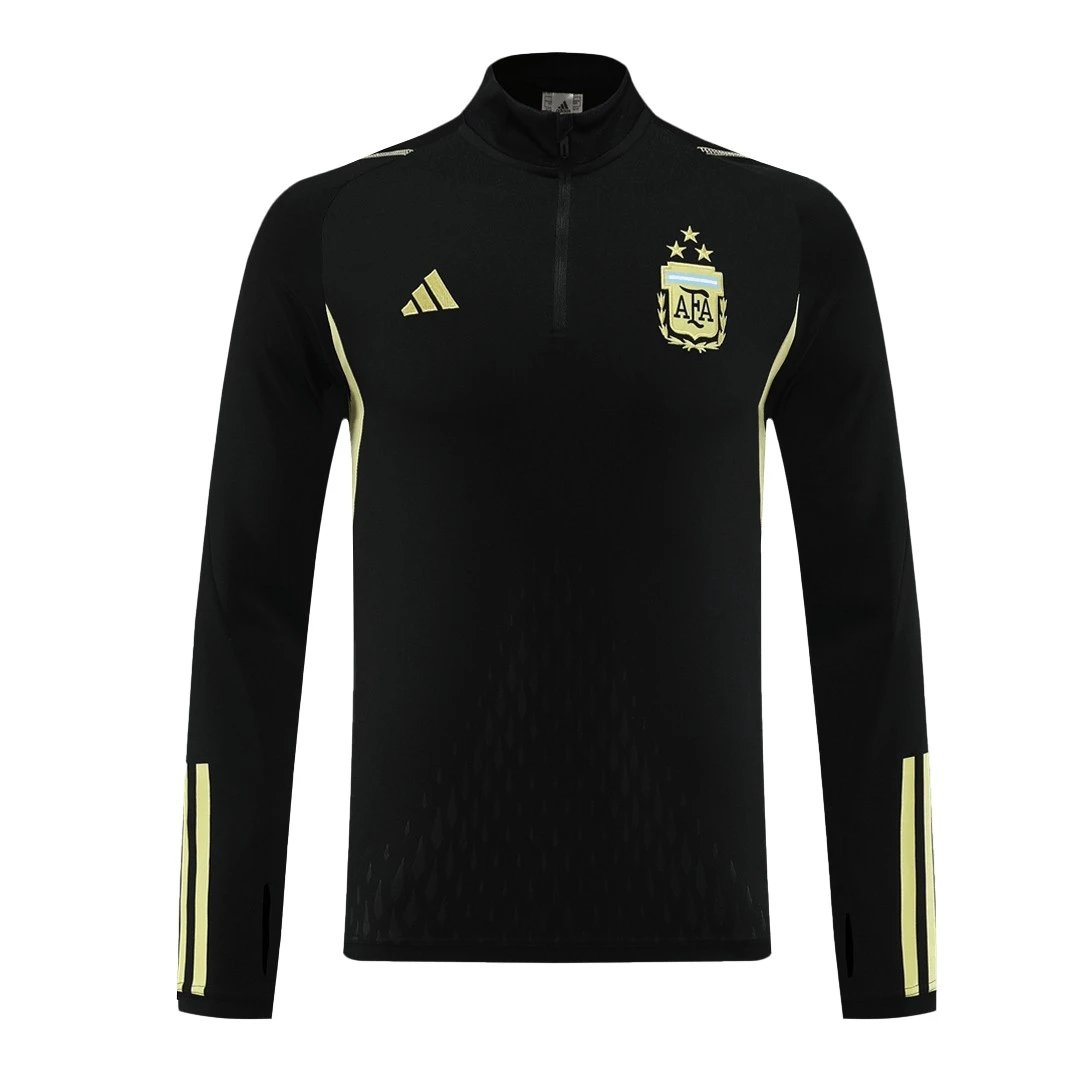 Argentina 2023 1 4 Zip Tracksuit 24 Black — Photo 4