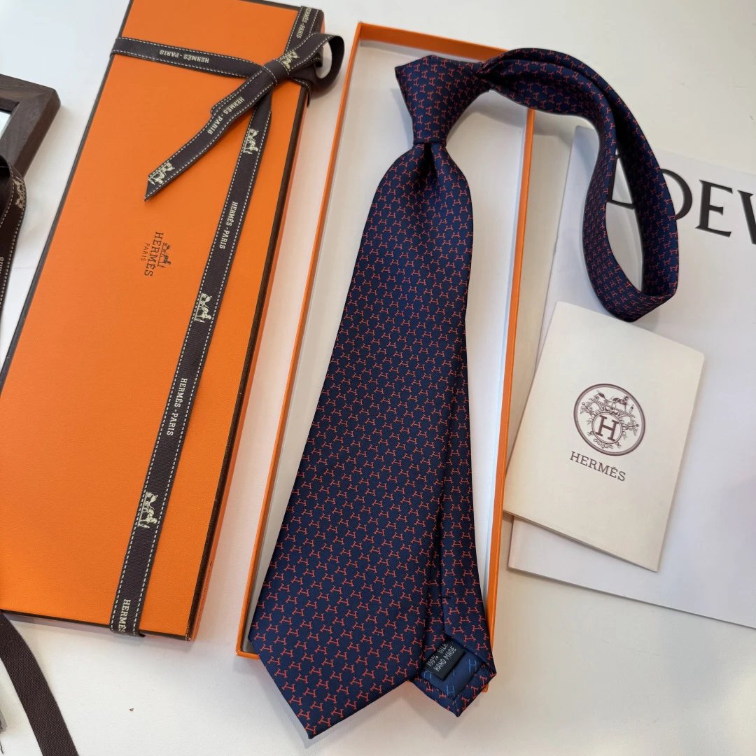 Hermes Silk Tie Ver.K — Photo 9