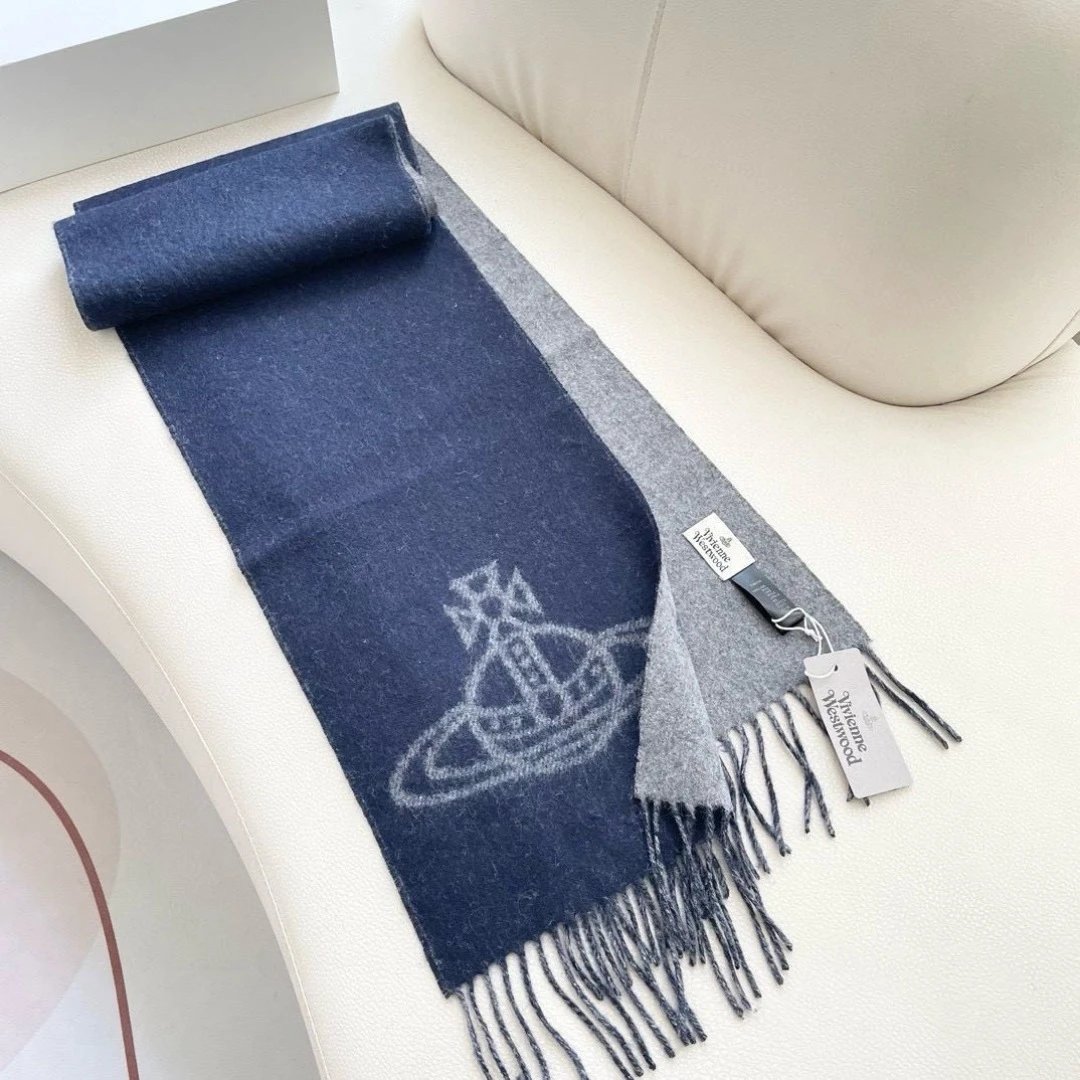 Vivienne Westwood Cashmere Wool Scarf Ver.E — QC
