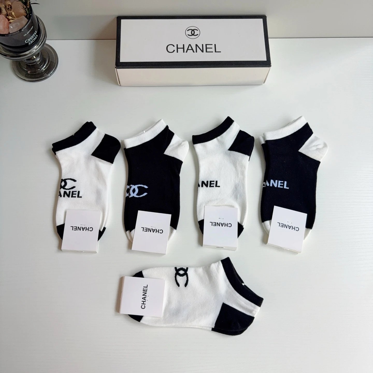 Chanel No-Show Socks Ver.D — photo 5