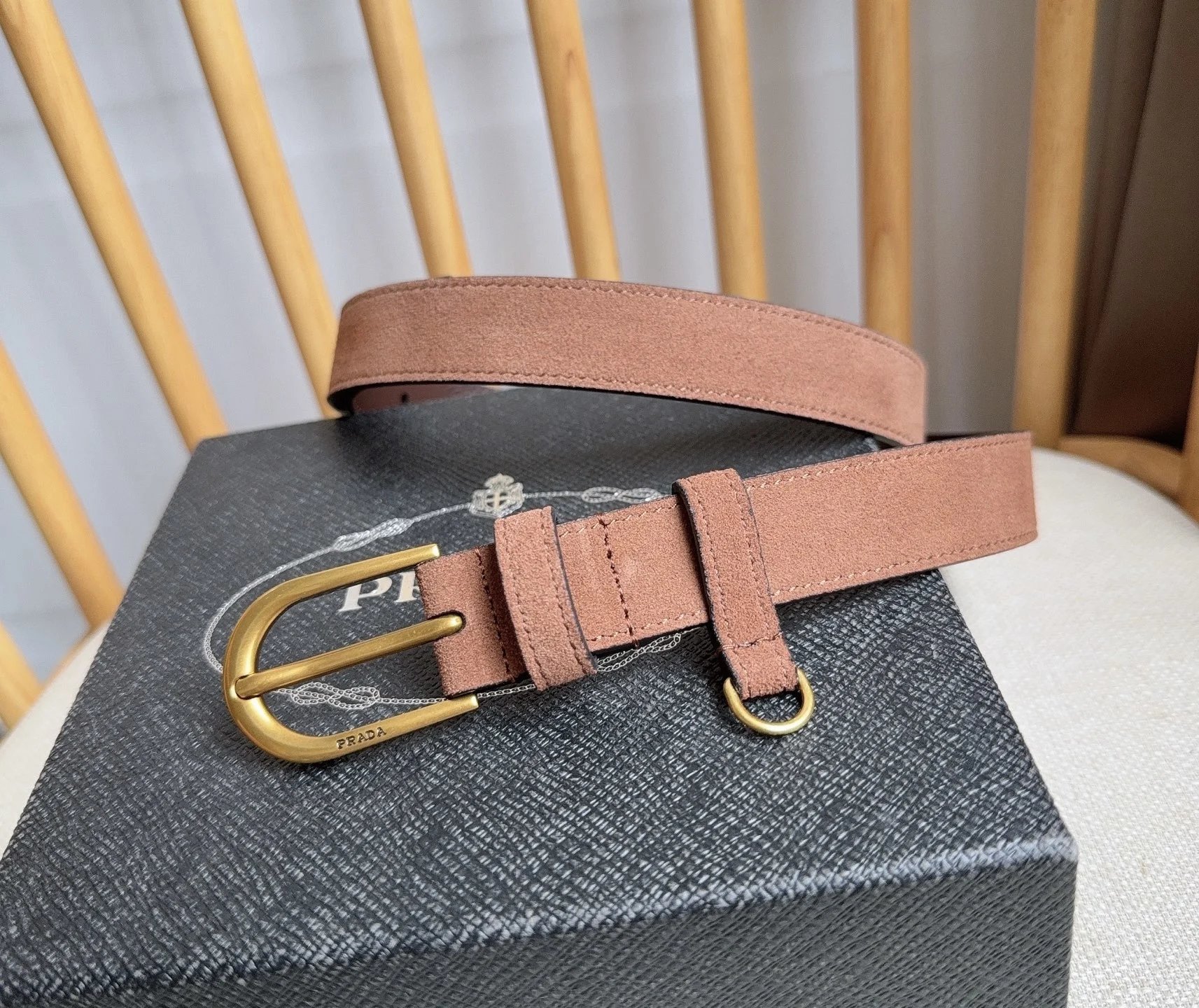 Prada Leather Belt Ver.D — photo 2