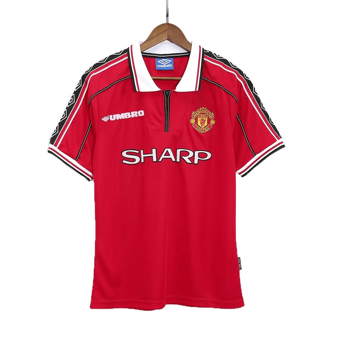 Manchester United 98/00 Retro Home Jersey — photo 4