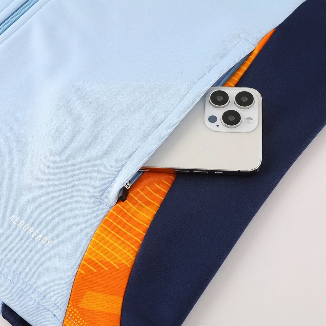 Real Madrid 2024 Track Jacket 25 Blue — QC
