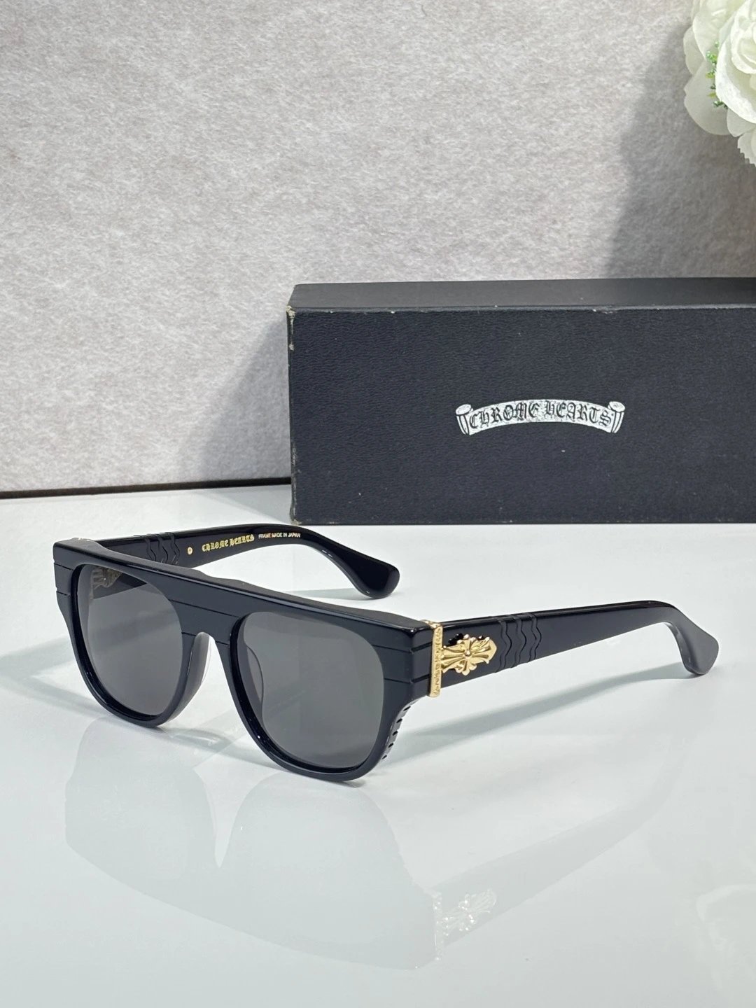 Chrome Hearts JACKTASTIC Sunglasses 55-19-148 — QC