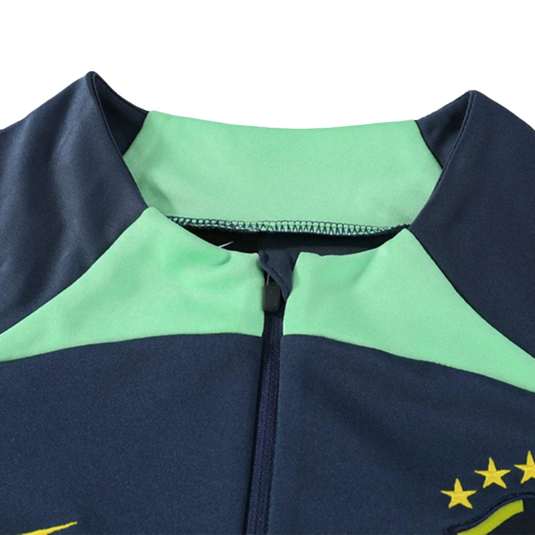 Brazil 1 4 Zip Tracksuit 2023 Navy — photo 7