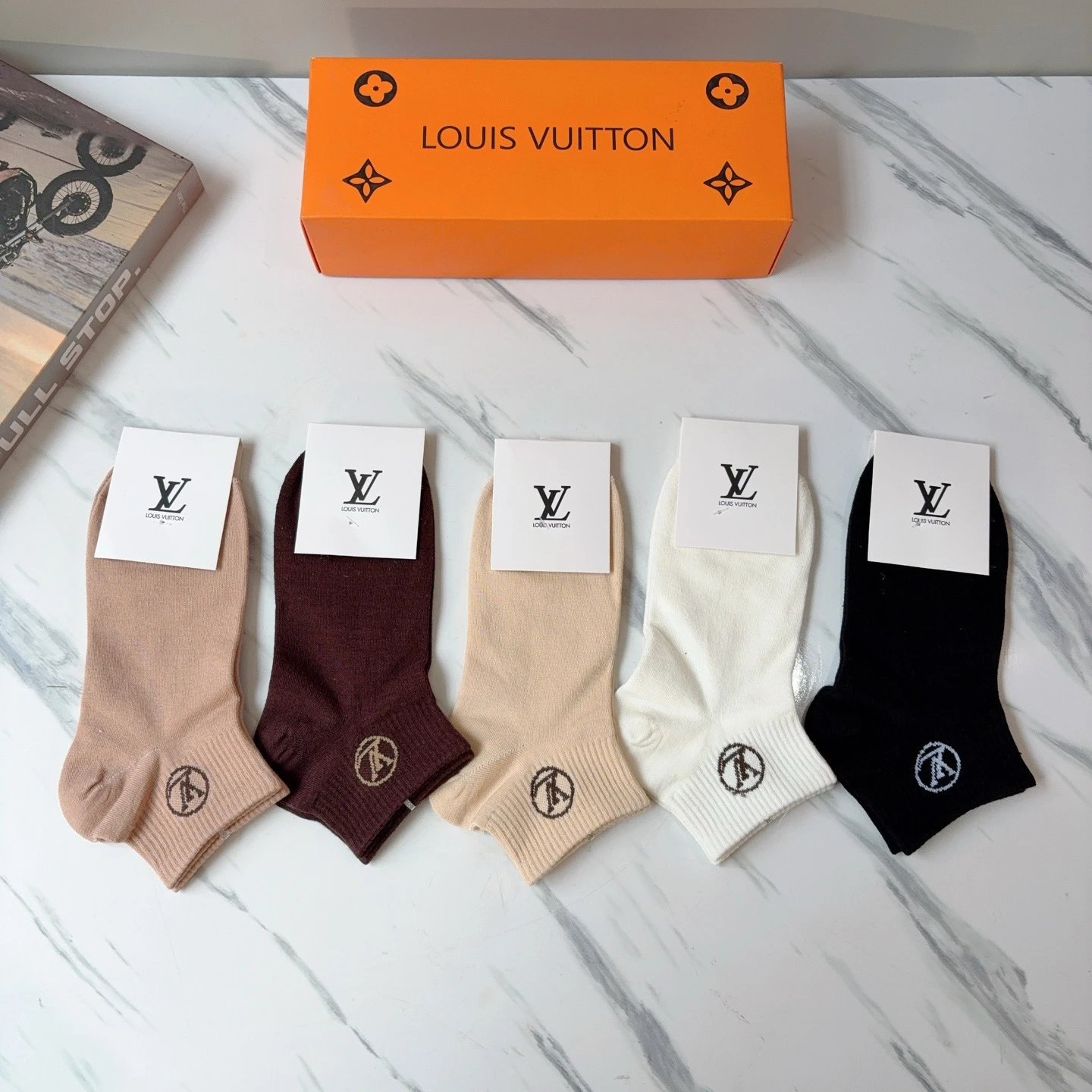 Louis Vuitton Cotton Socks Ver.A — photo 3