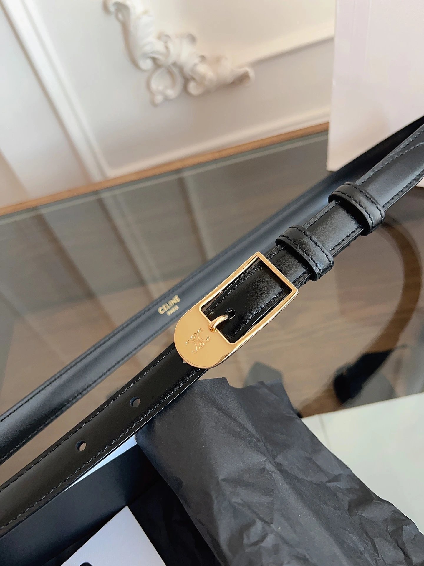 Celine Leather Belt Ver.A — QC
