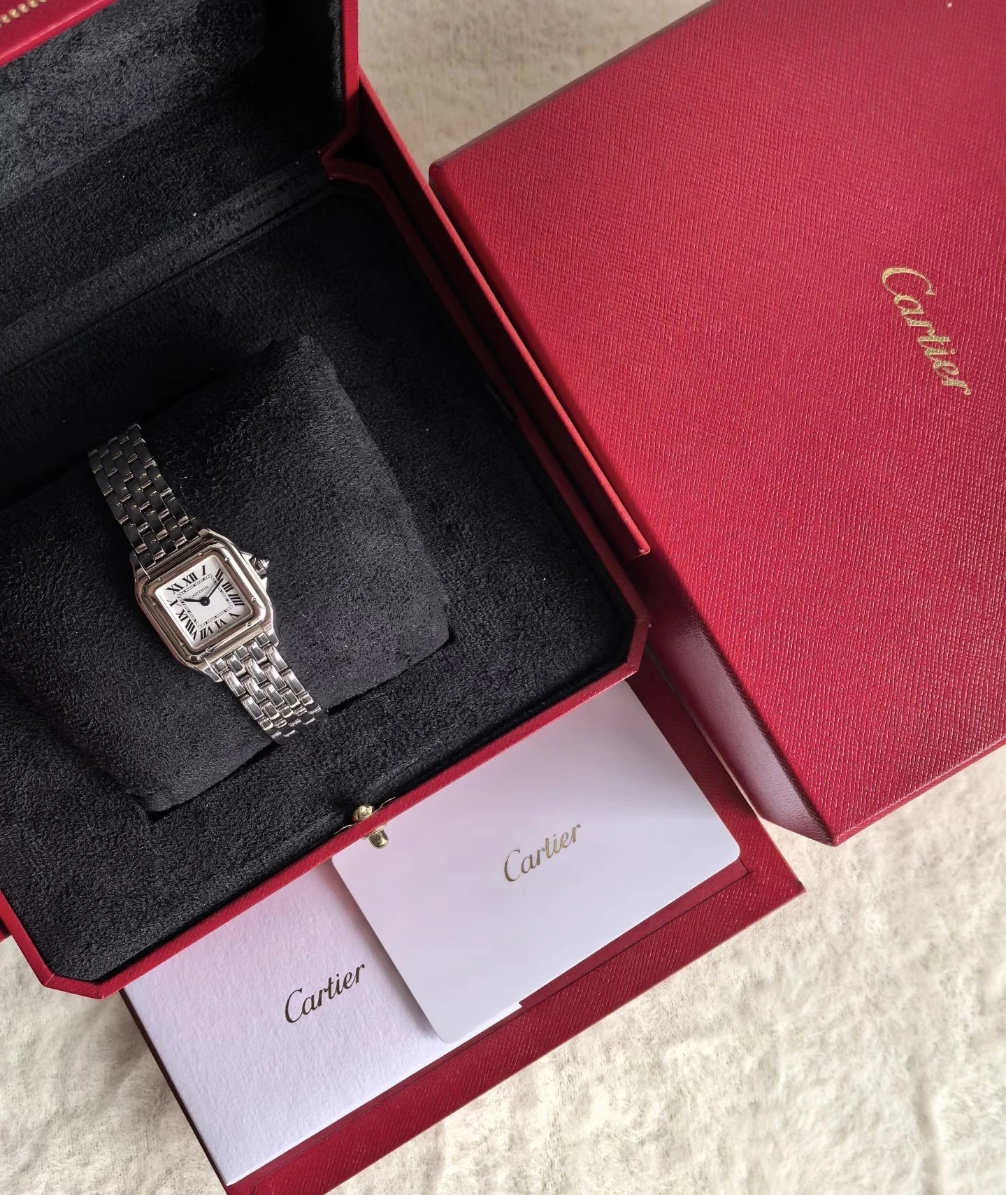 Cartier Panthere Quartz Ladies Watch 30mm Ver.B — Zdjęcie 3