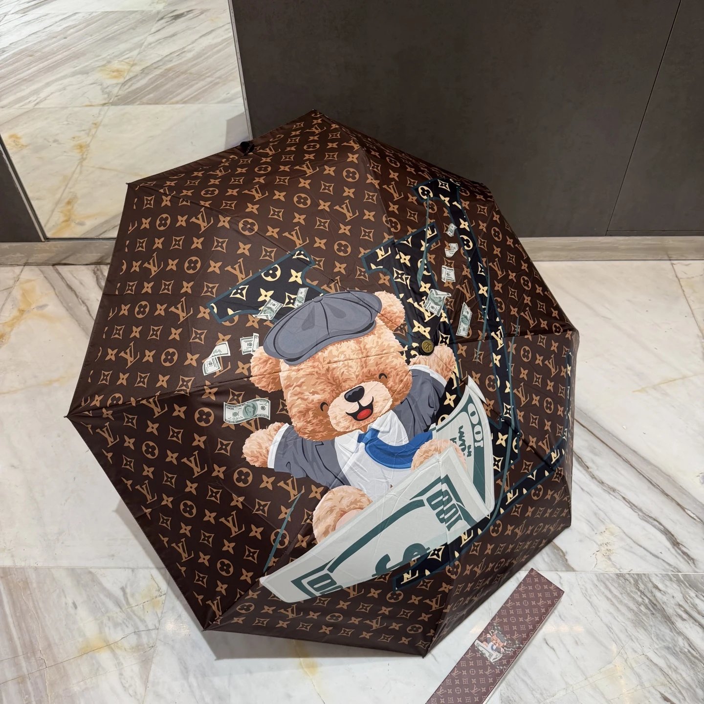 Louis Vuitton UV Protection Folding Umbrella Ver.B — QC