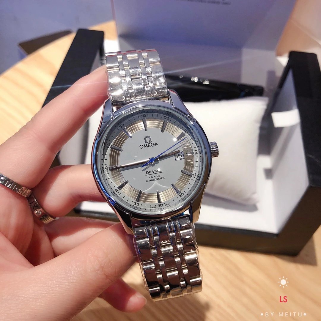 Zegarek Omega De Ville Co-Axial Chronometer z bransoletą ze stali nierdzewnej Wariant D