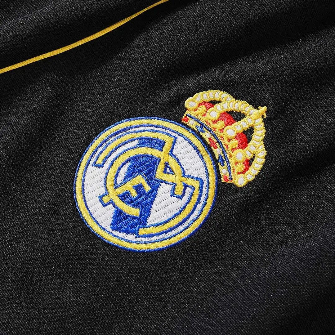 Real Madrid 2025 1 4 Zip Tracksuit 26 Black — Photo 18