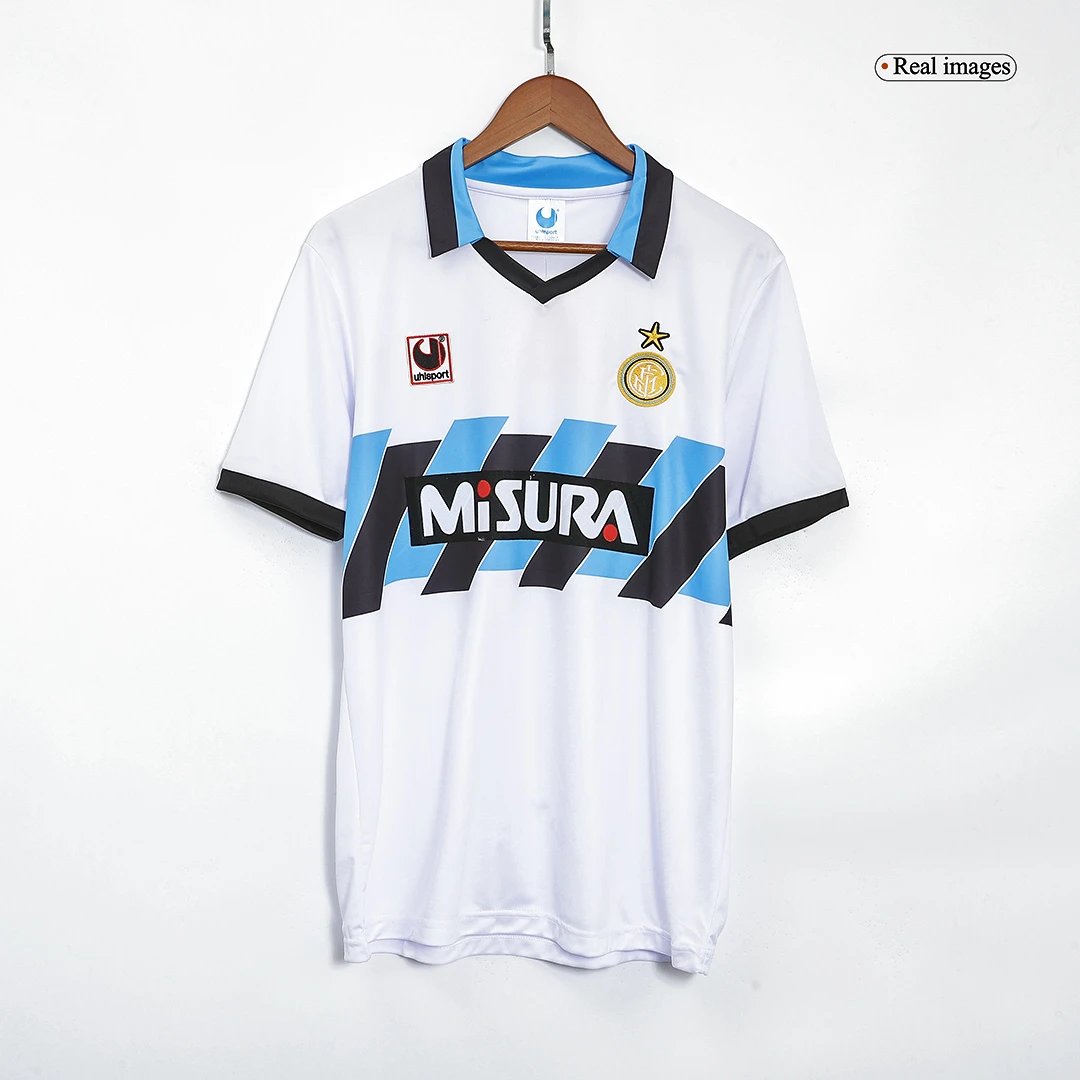 Inter Milan 1990/91 Retro Away Jersey — QC