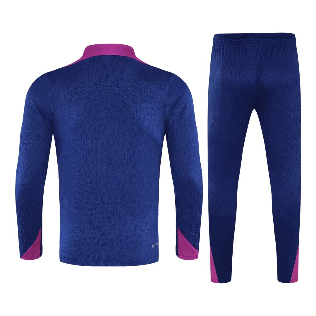 Barcelona 1 4 Zip Tracksuit 2025 26 Navy — photo 2