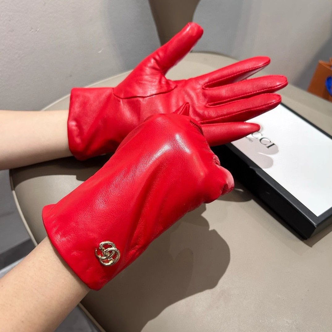 Gucci Lambskin Cashmere Gloves Ver.C — Photo 4