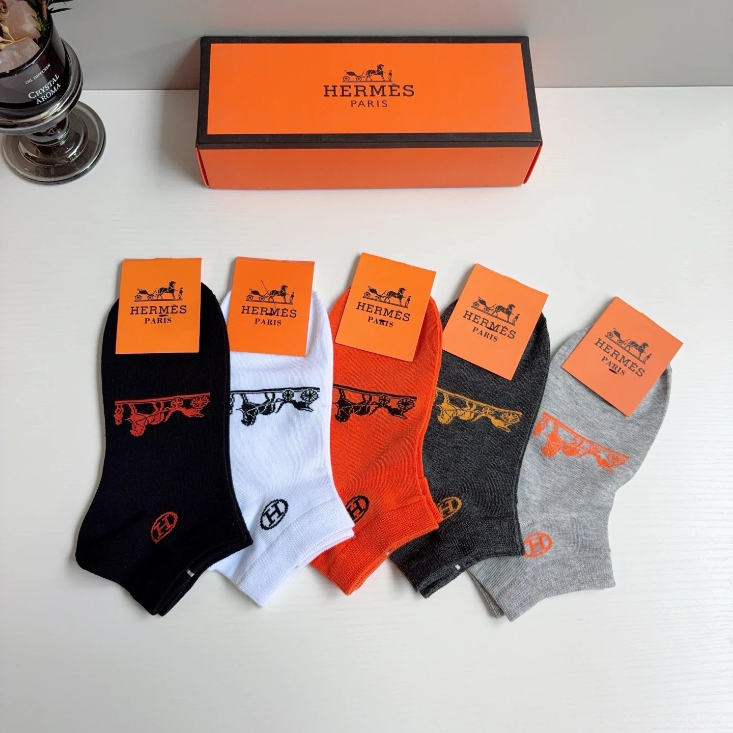 Hermes No-Show Socks Ver.C — Zdjęcie 4