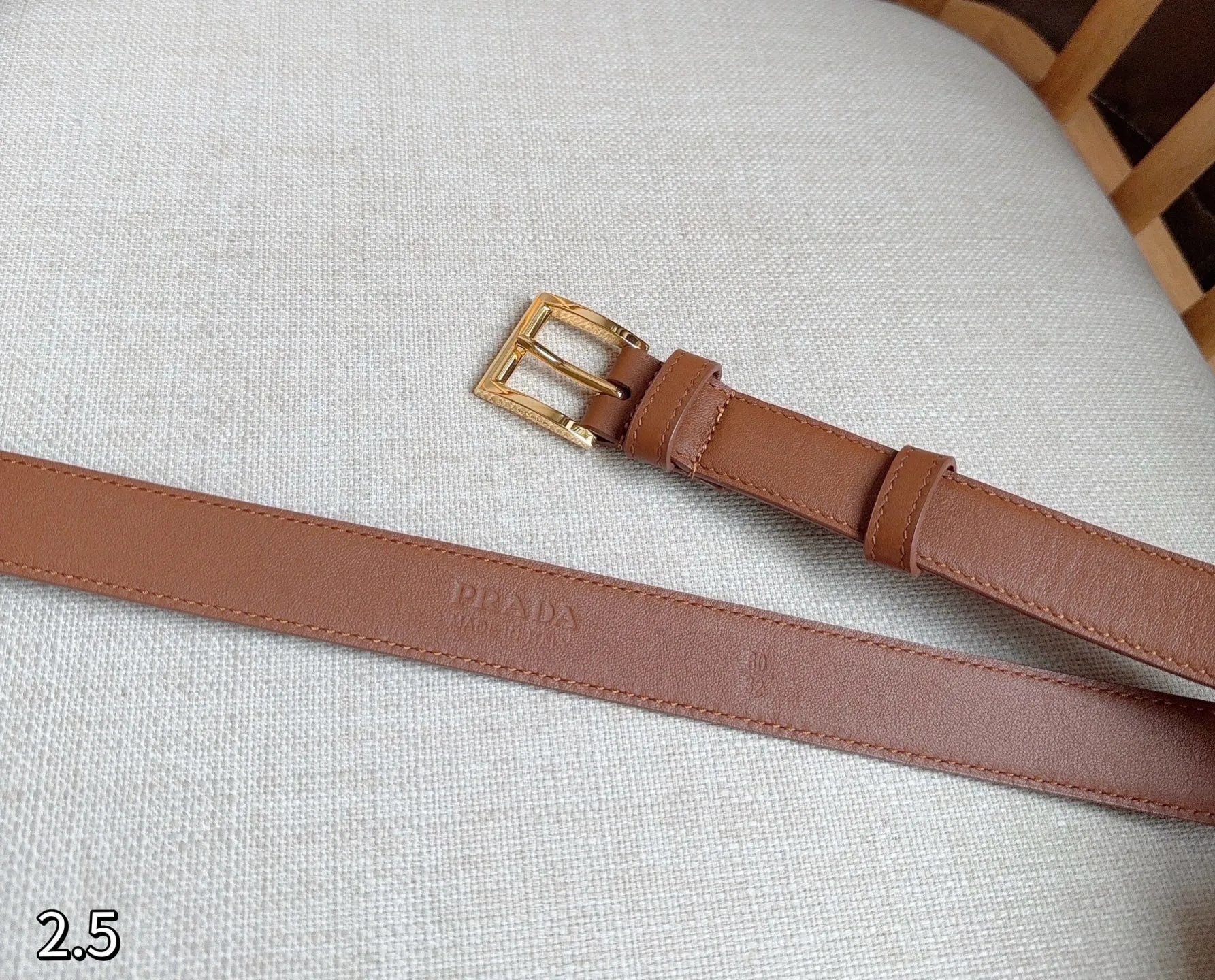 Prada Leather Belt Ver.C — photo 3