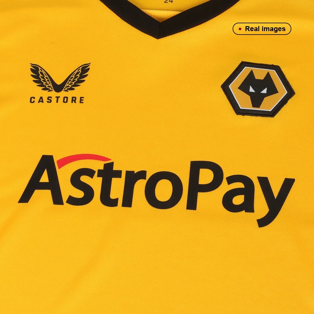 Wolverhampton Wanderers 22/23 Home Jersey - Kids — photo 7