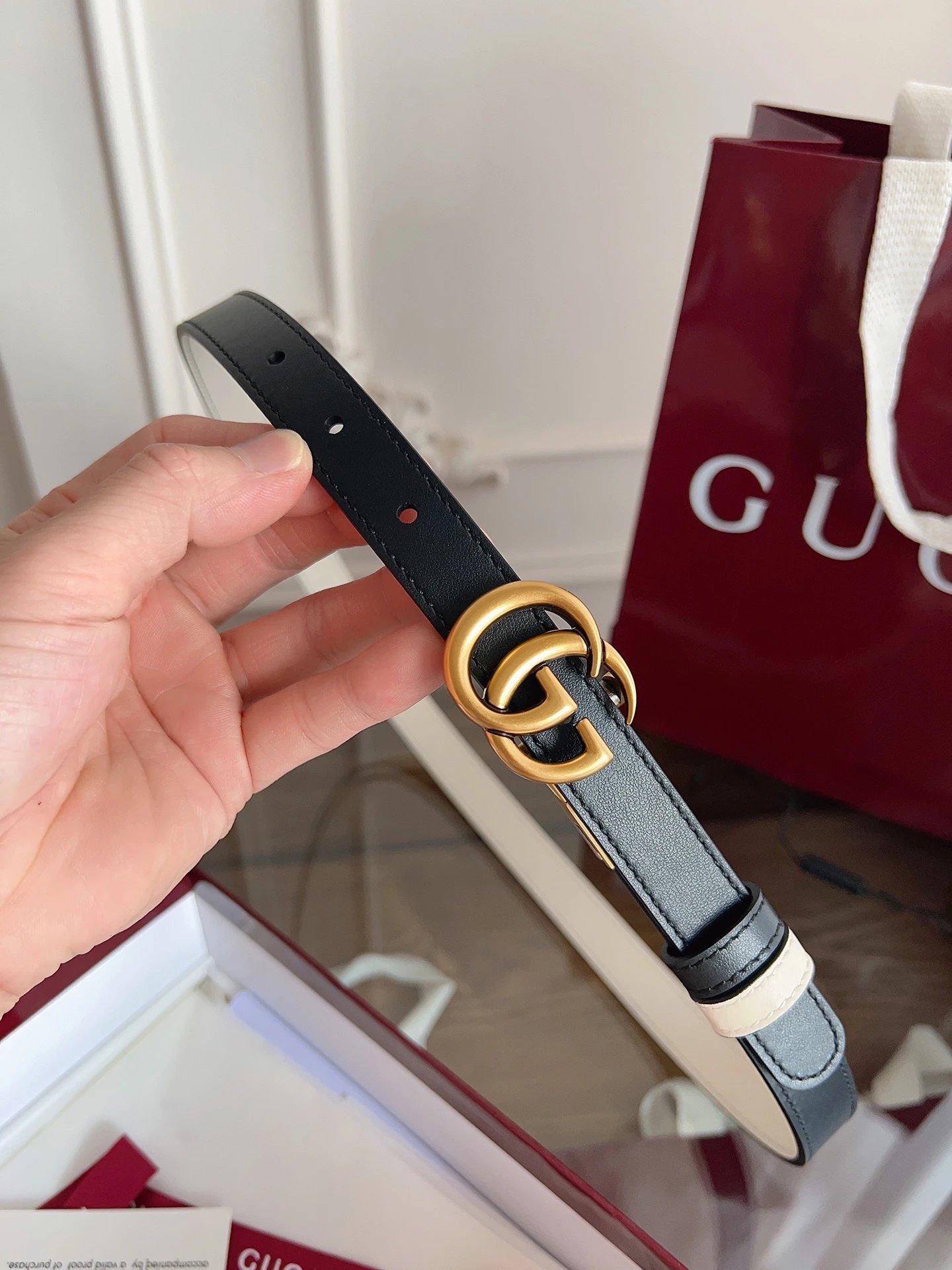 Gucci Reversible Belt Ver.A — QC