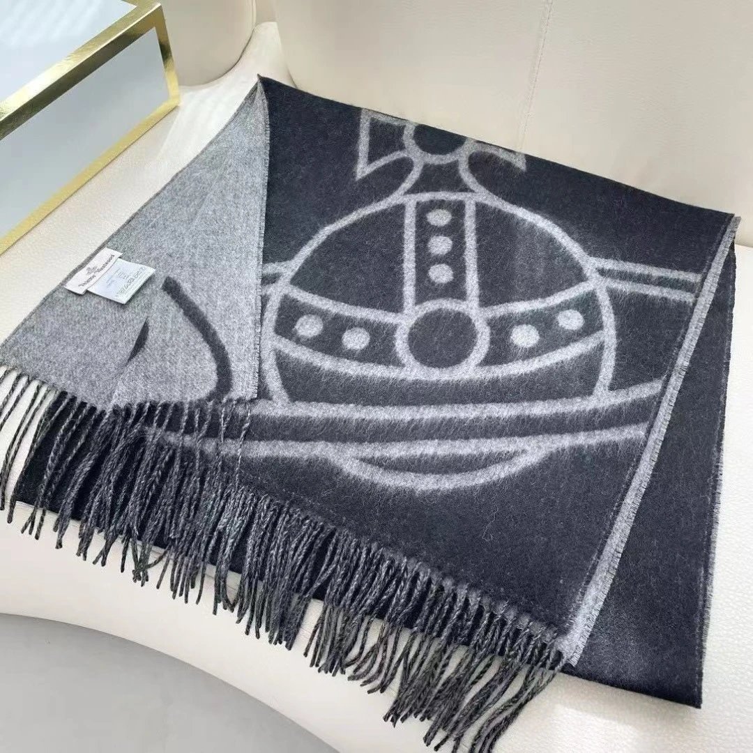 Vivienne Westwood Cashmere Wool Scarf Ver.G — Photo 2