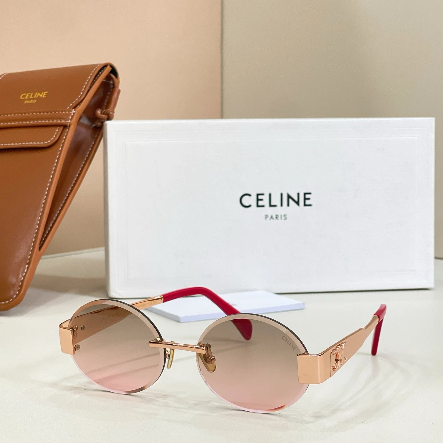 Celine CL42121U Sunglasses 56-17-142 — Zdjęcie 5