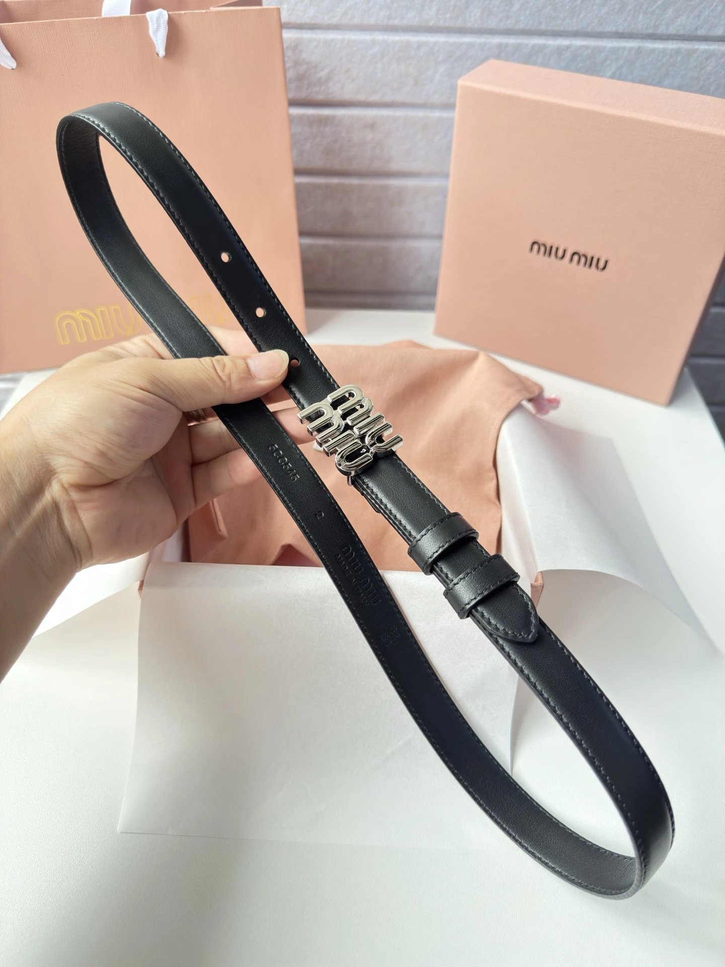 Miu Miu Belt Ver.A — QC