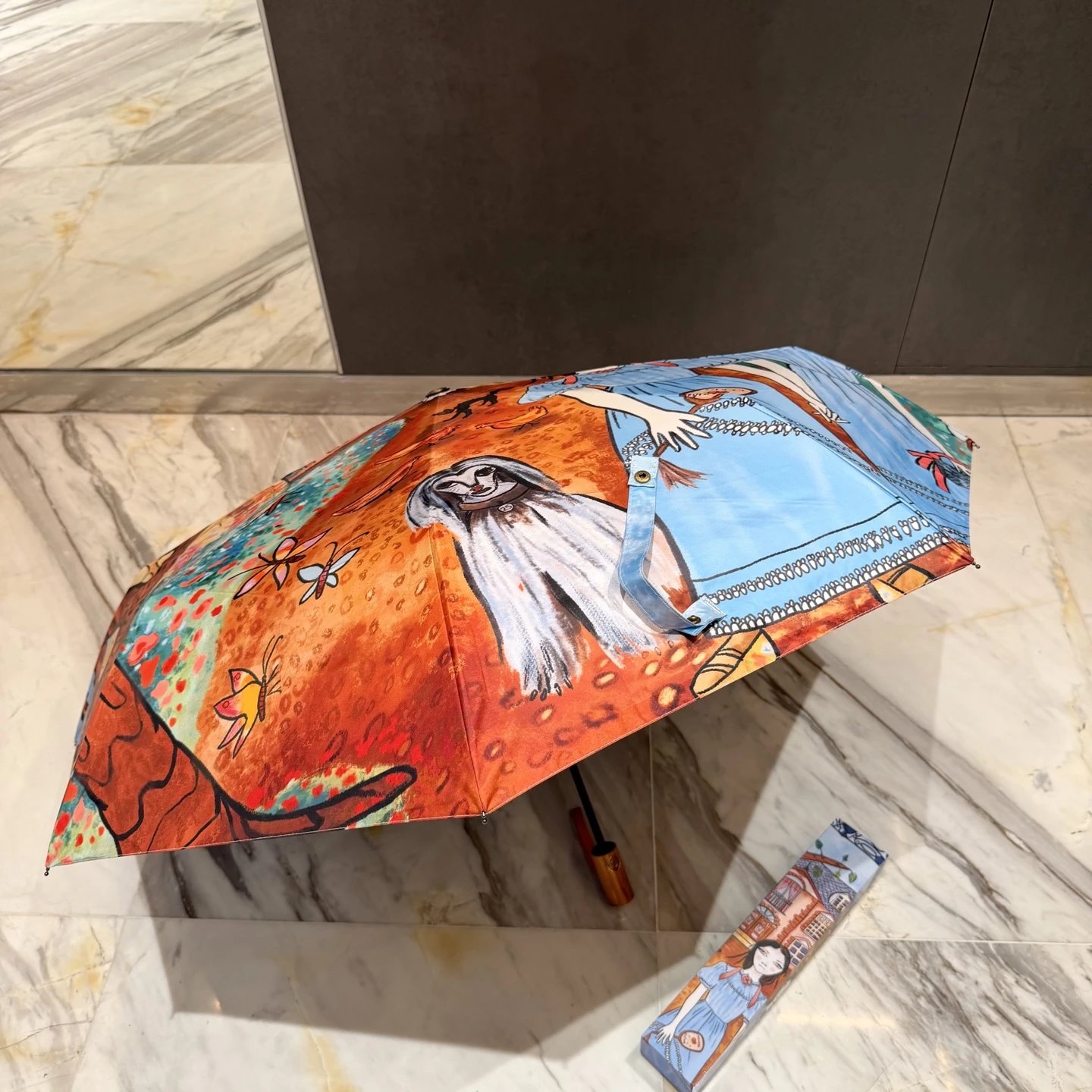 Gucci UV Protection Folding Umbrella Ver.A — Photo 8