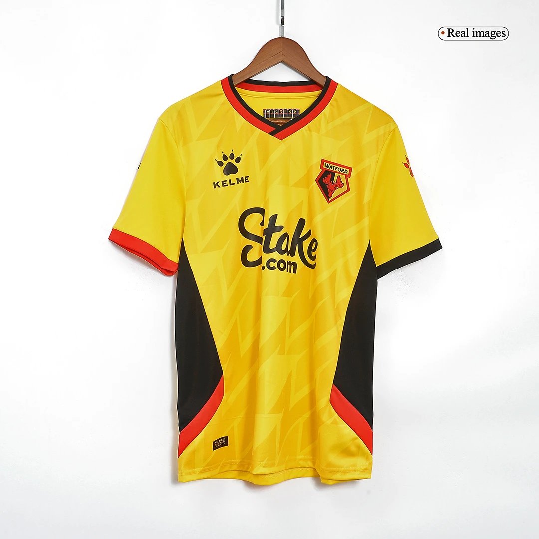 Replica Watford By Kelme 22/23 Home Jersey — Photo 3