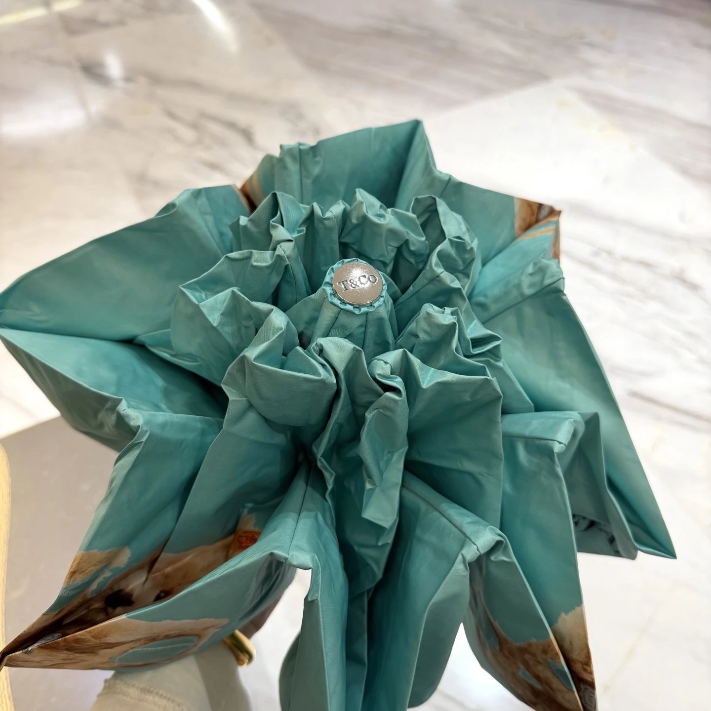 Tiffany UV Protection Folding Umbrella Ver.A — Photo 3