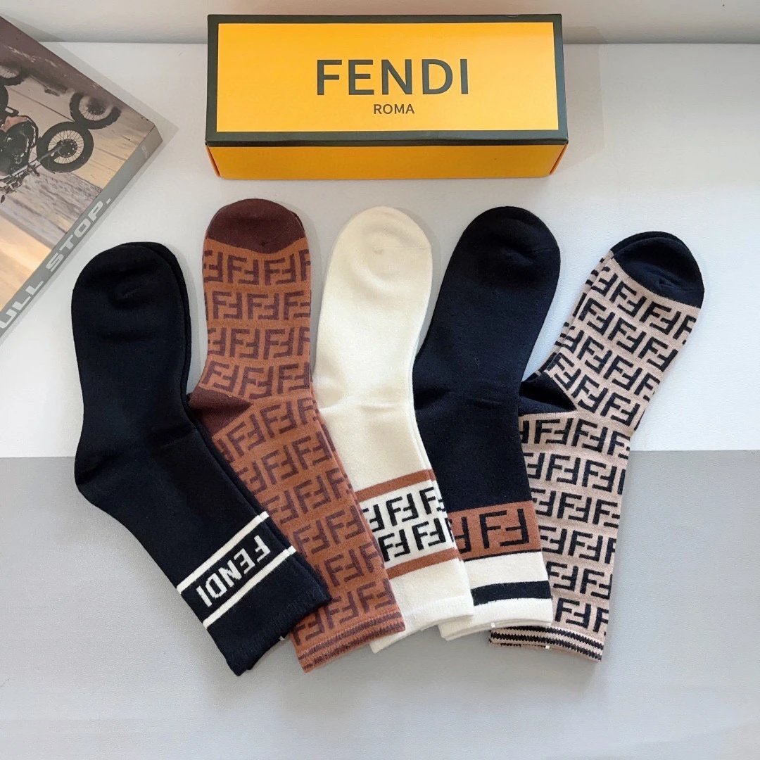 Fendi Knee-High Socks — QC