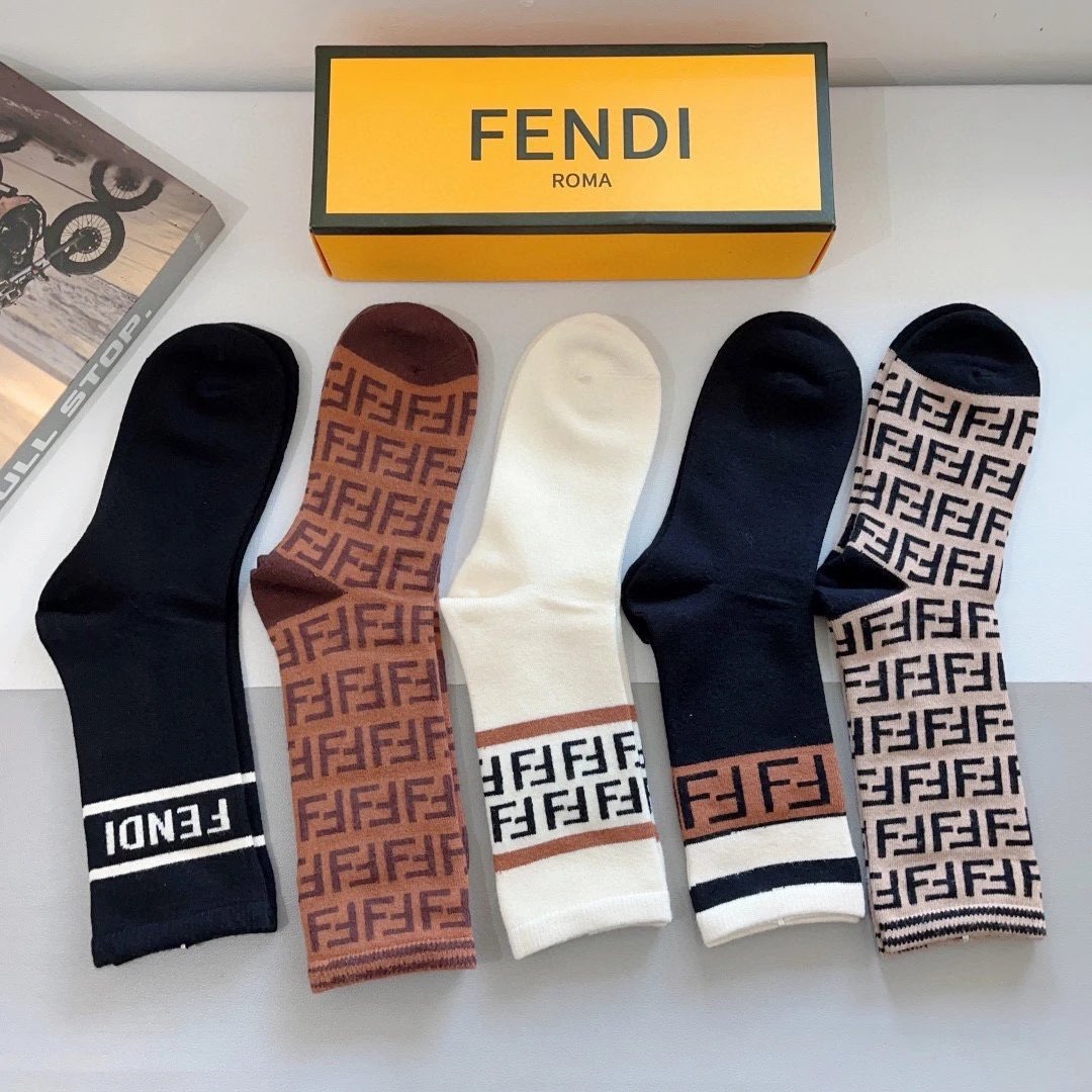 Fendi Knee-High Socks — QC