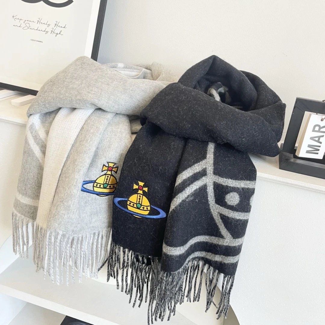 Vivienne Westwood Cashmere Wool Scarf Ver.C — Photo 3