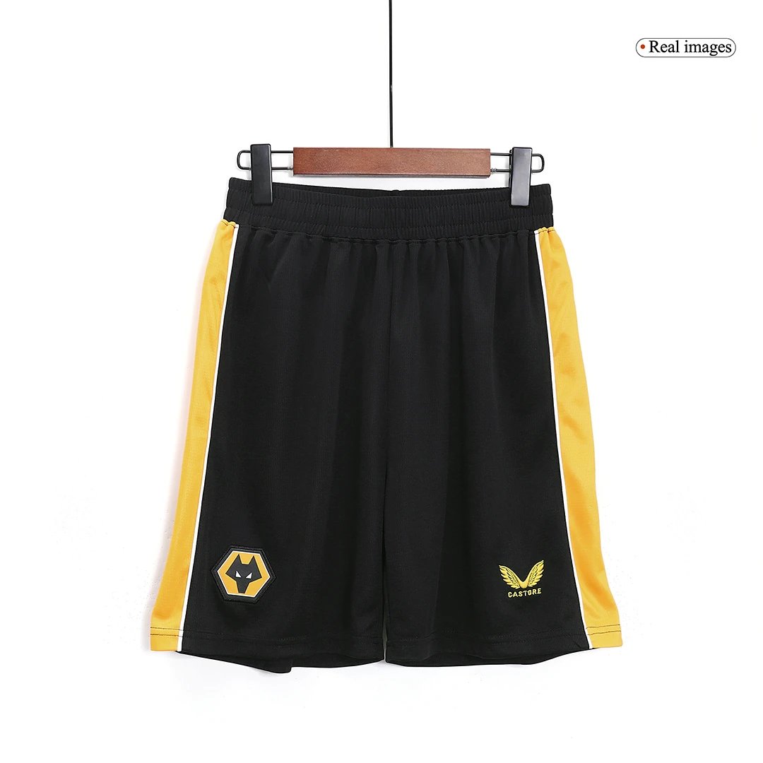 Wolverhampton Wanderers Home Soccer Shorts 2023 24 — photo 3