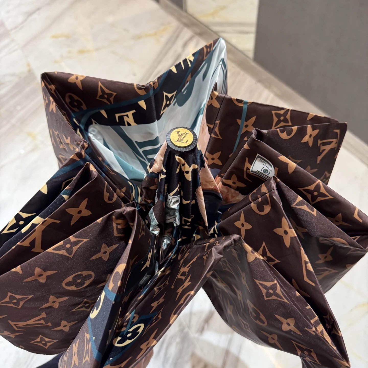Louis Vuitton UV Protection Folding Umbrella Ver.B — QC