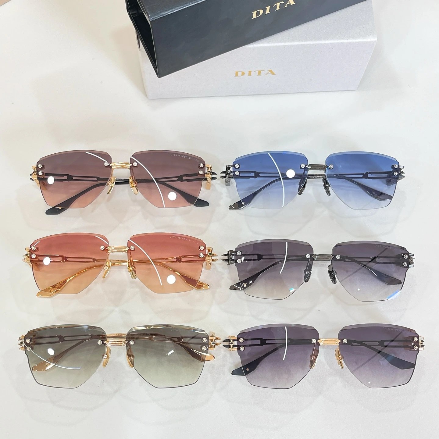 DITA DTX197 Sunglasses 58-13-142 — QC