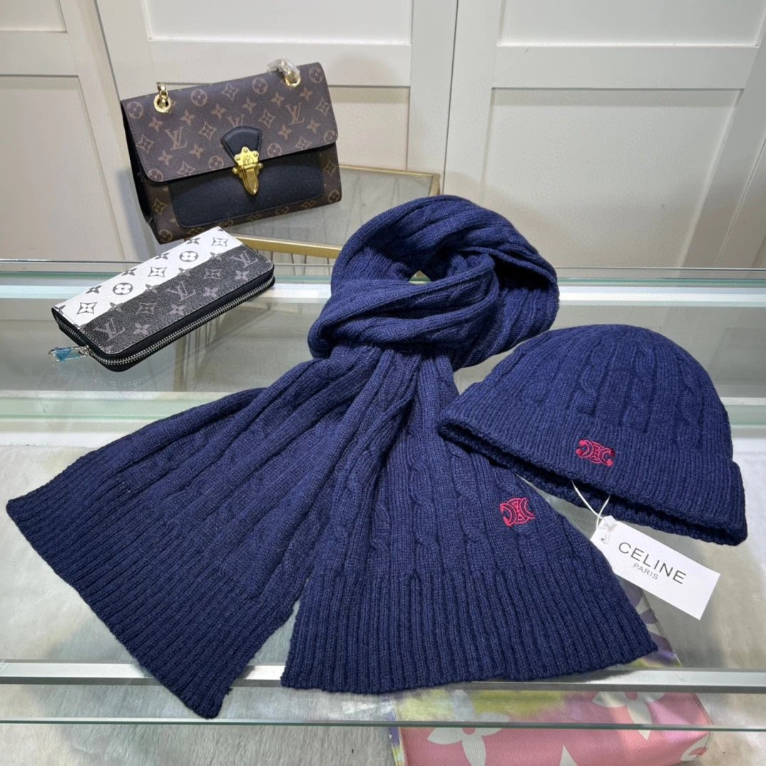 Celine Scarf & Hat Set Ver.E — Photo 2