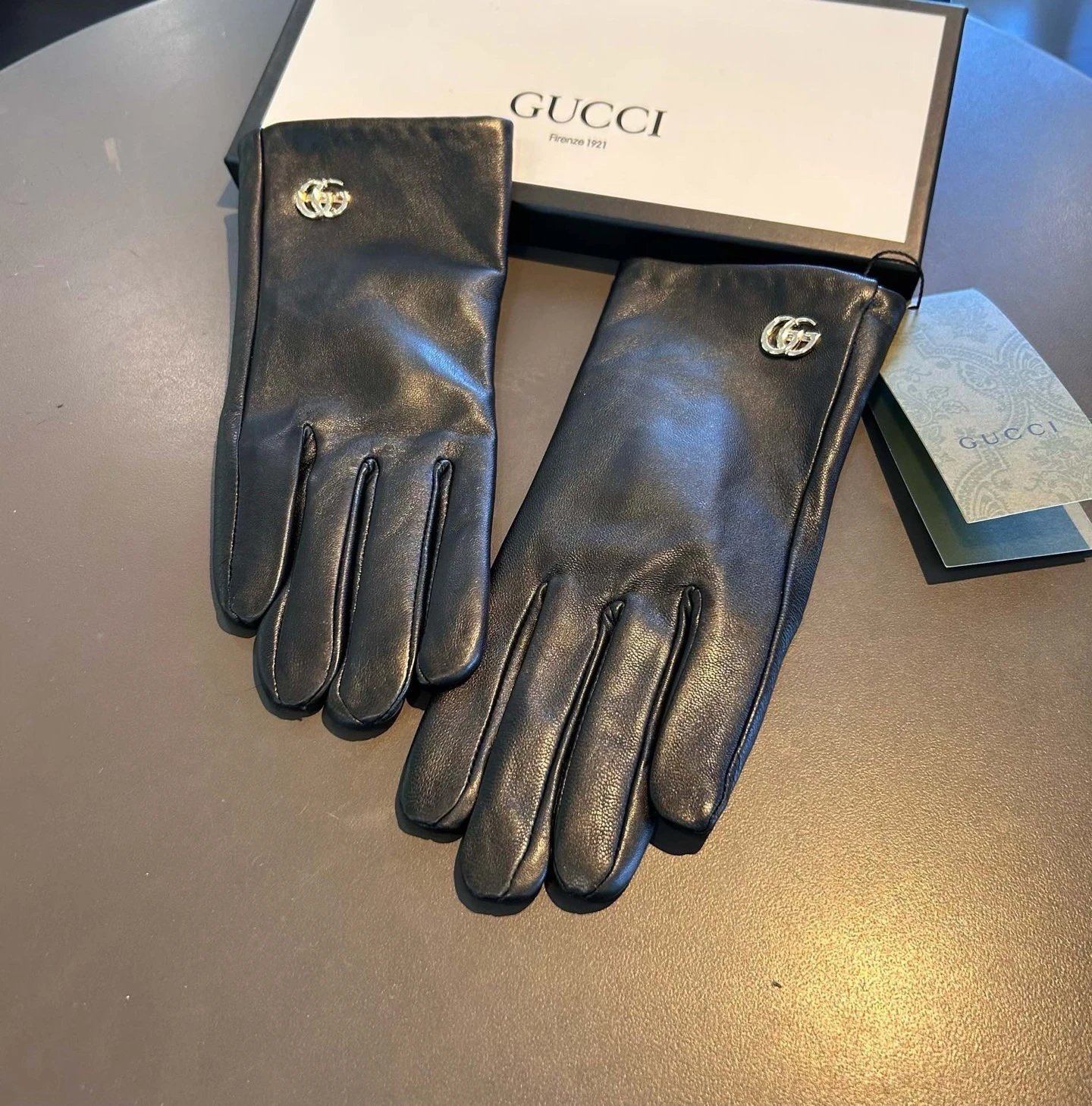 Gucci Lambskin Cashmere Gloves Ver.B — Photo 5