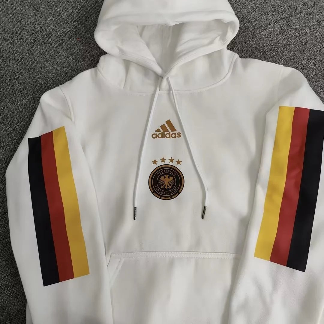 Germany 2022 Sweater Hoodie 23 White — Photo 3