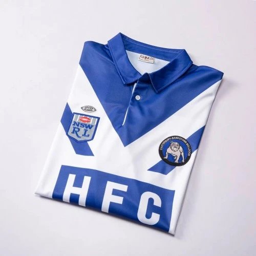 1985 Canterbury Bankstown Bulldogs Retro Home Jersey — Photo 3
