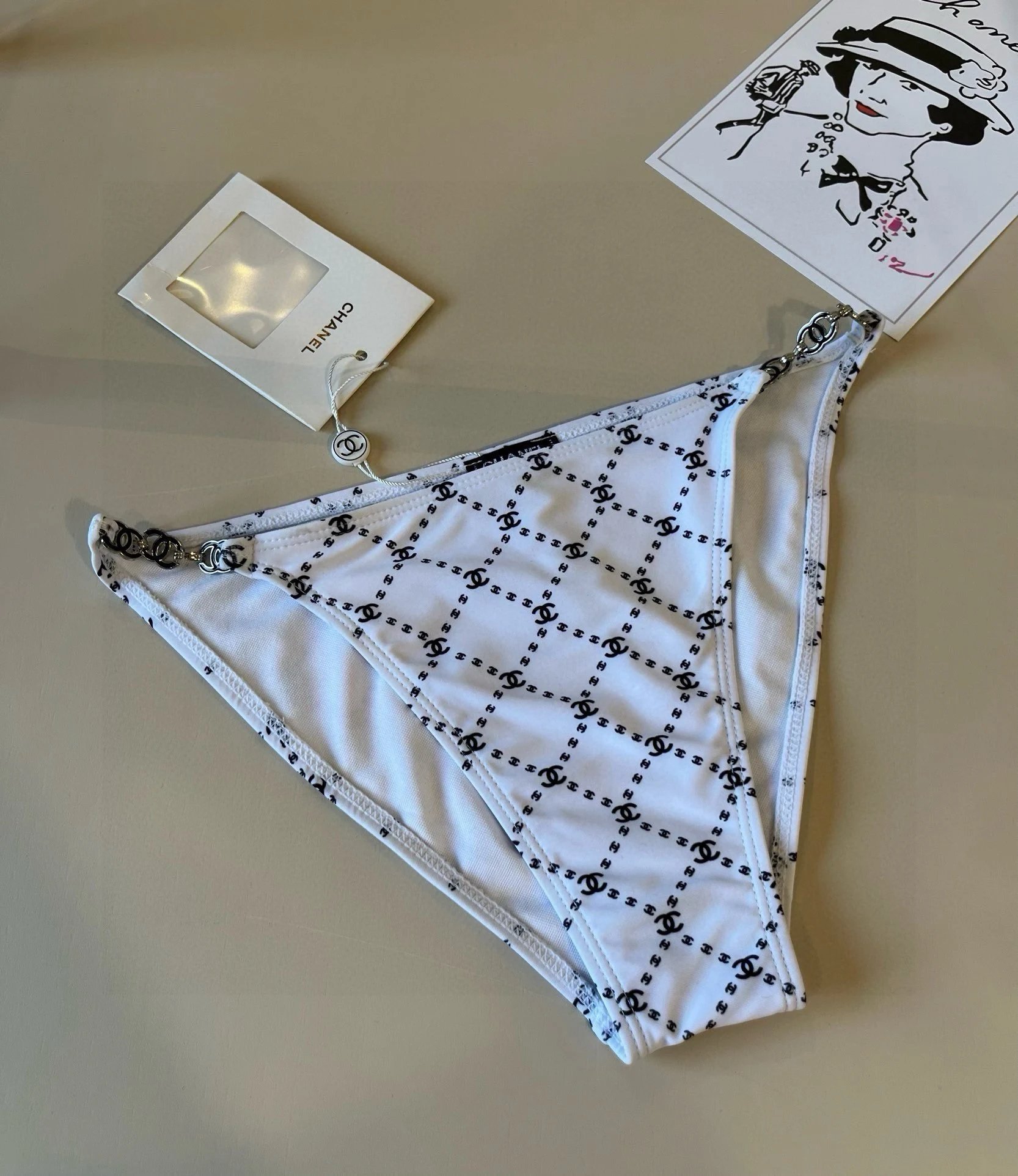 Chanel Bikini One-Piece Swimwear Ver.A — QC