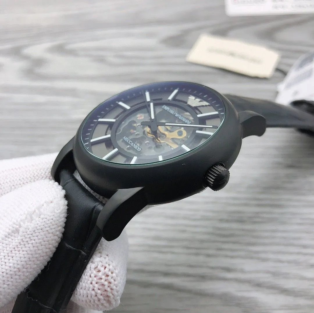 Armani AR60008 Skeleton Automatic Watch 41mm — photo 4