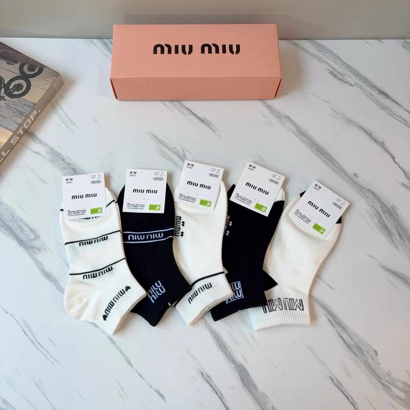Miu Miu Cotton Socks Ver.A — photo 4