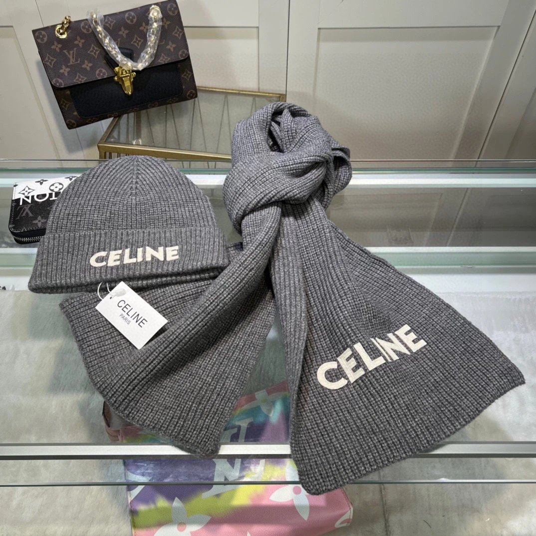 Celine Scarf & Hat Set Ver.G — Zdjęcie 2