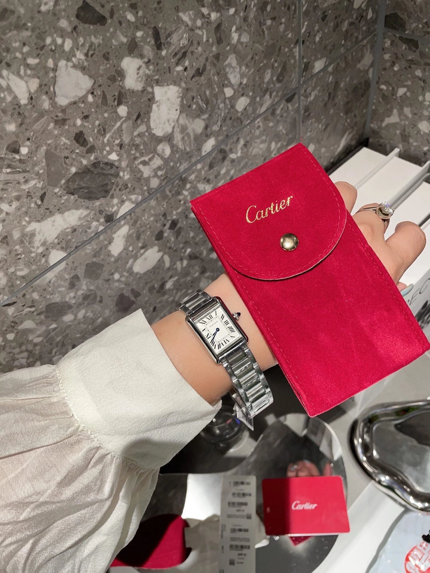 Cartier Tank Automatic Ladies Watch 25.5mm — photo 7