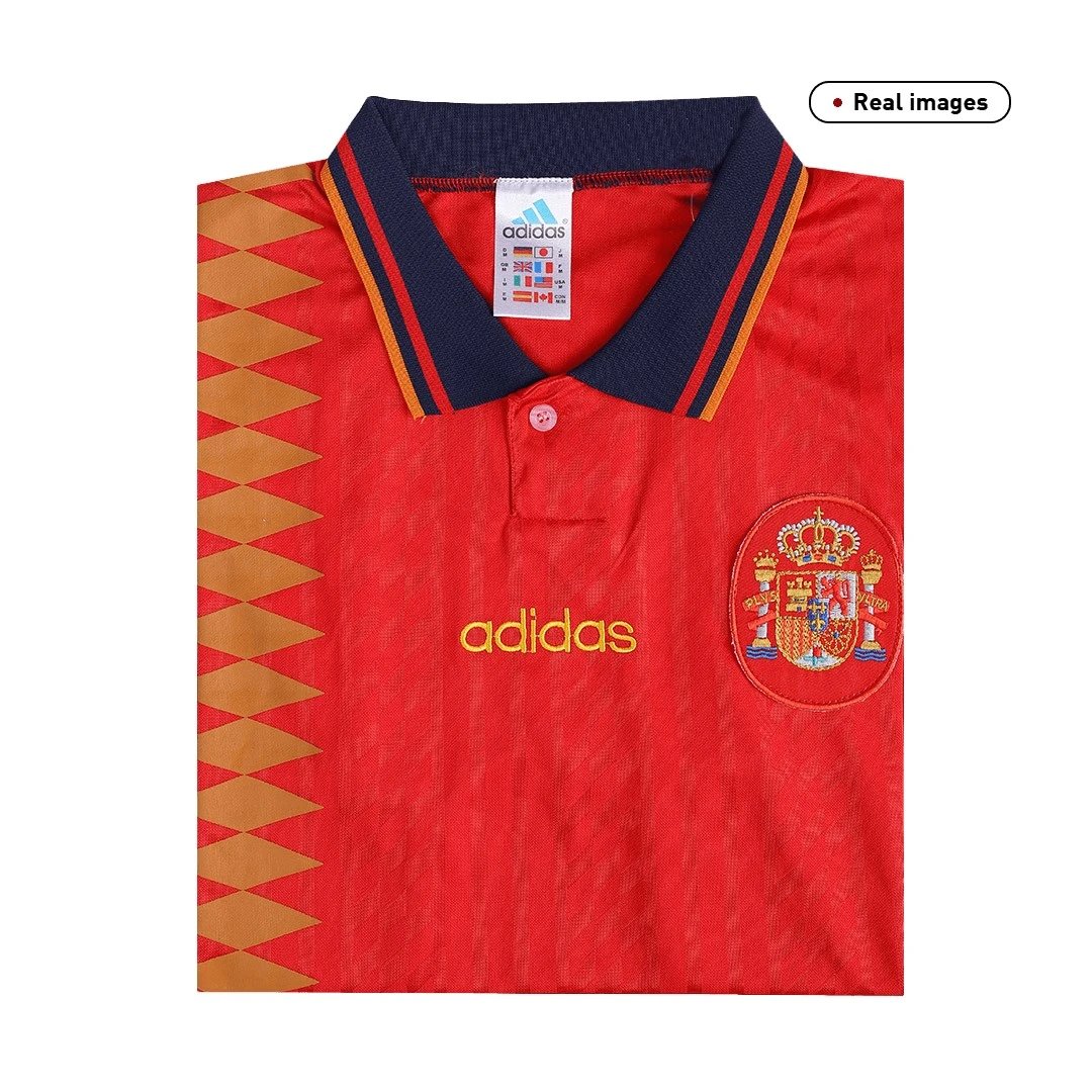 Spain Retro Home Jersey — Photo 5