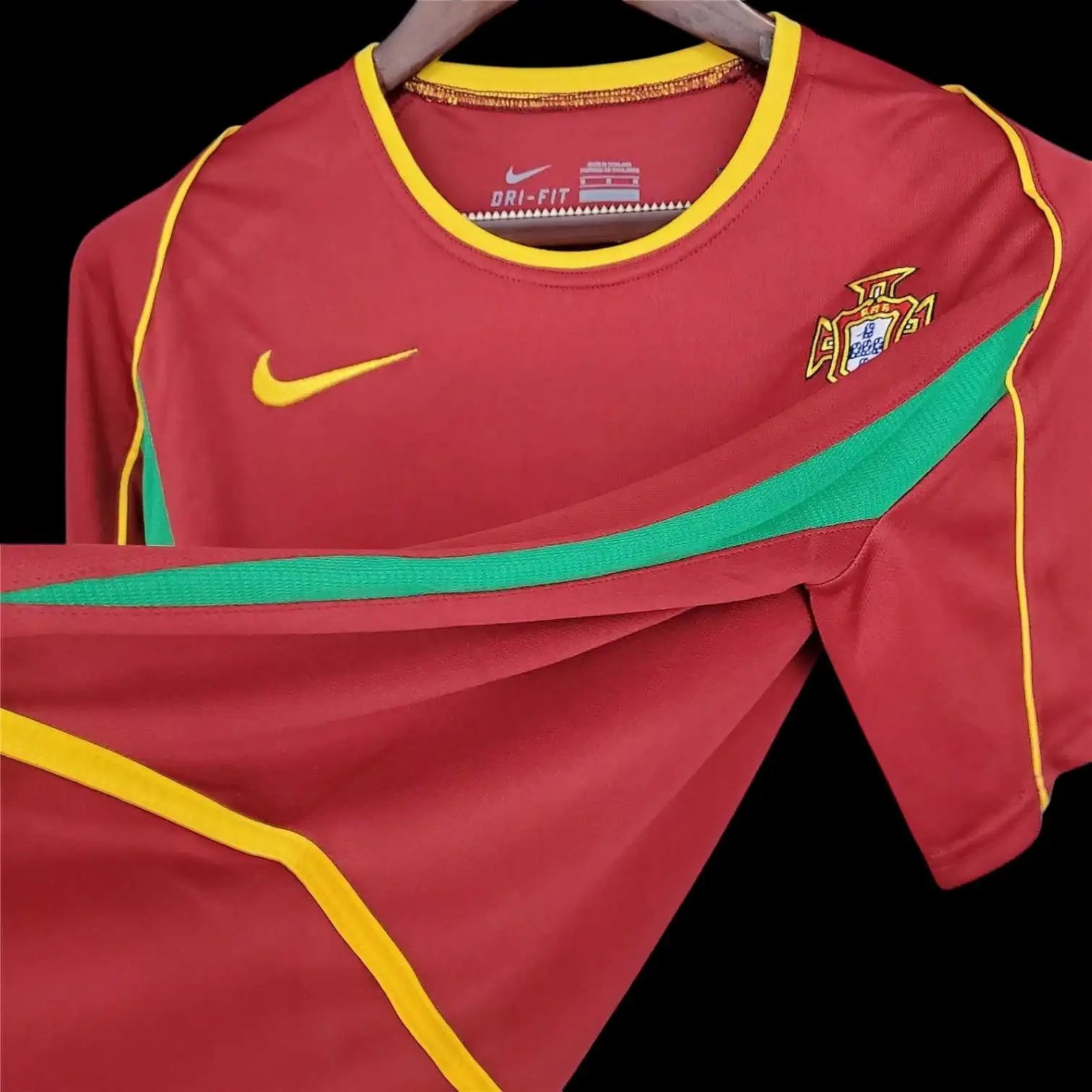 Portugal 2002 Retro Home Jersey — photo 3