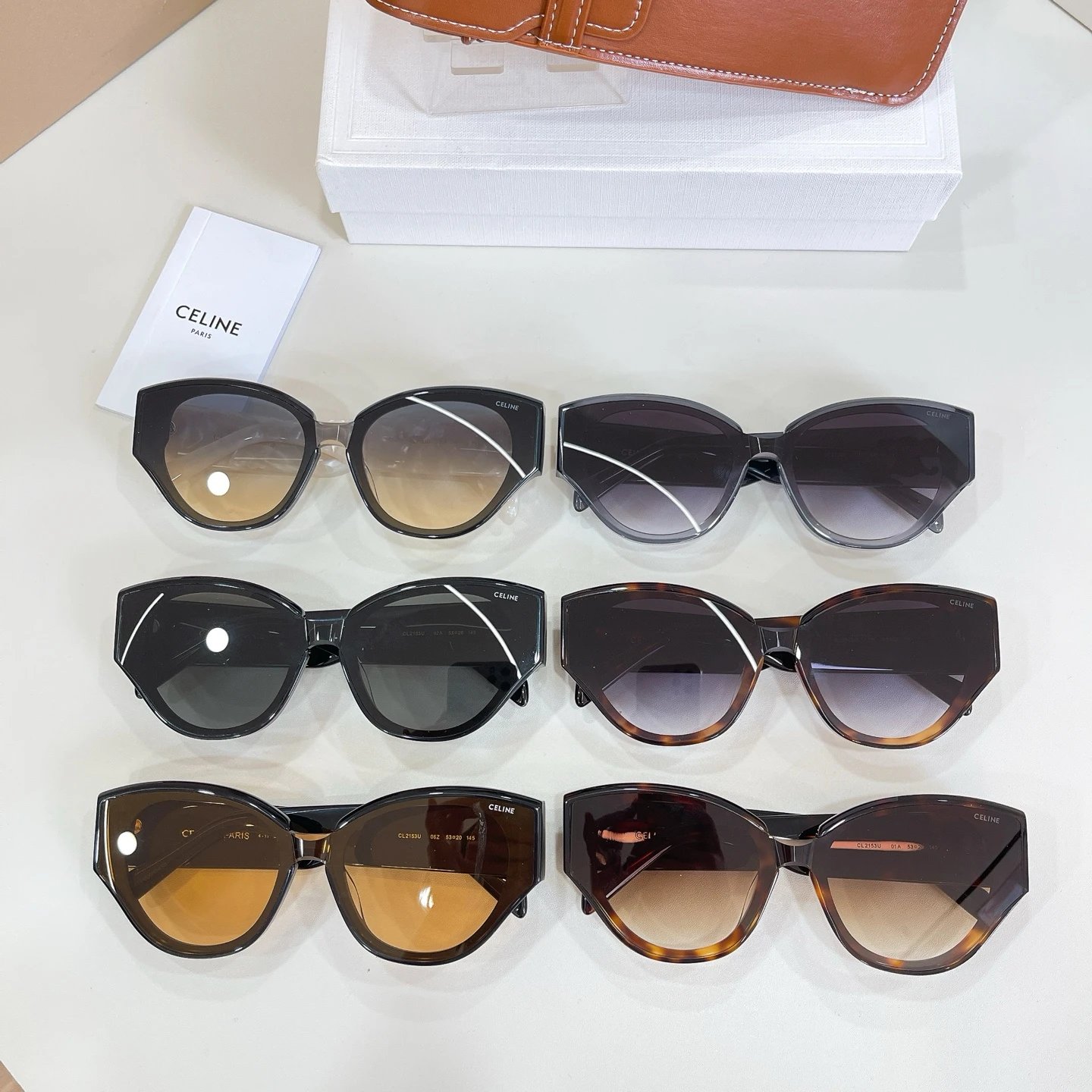 Celine CL2153U Sunglasses 53-20-145 — Zdjęcie 8