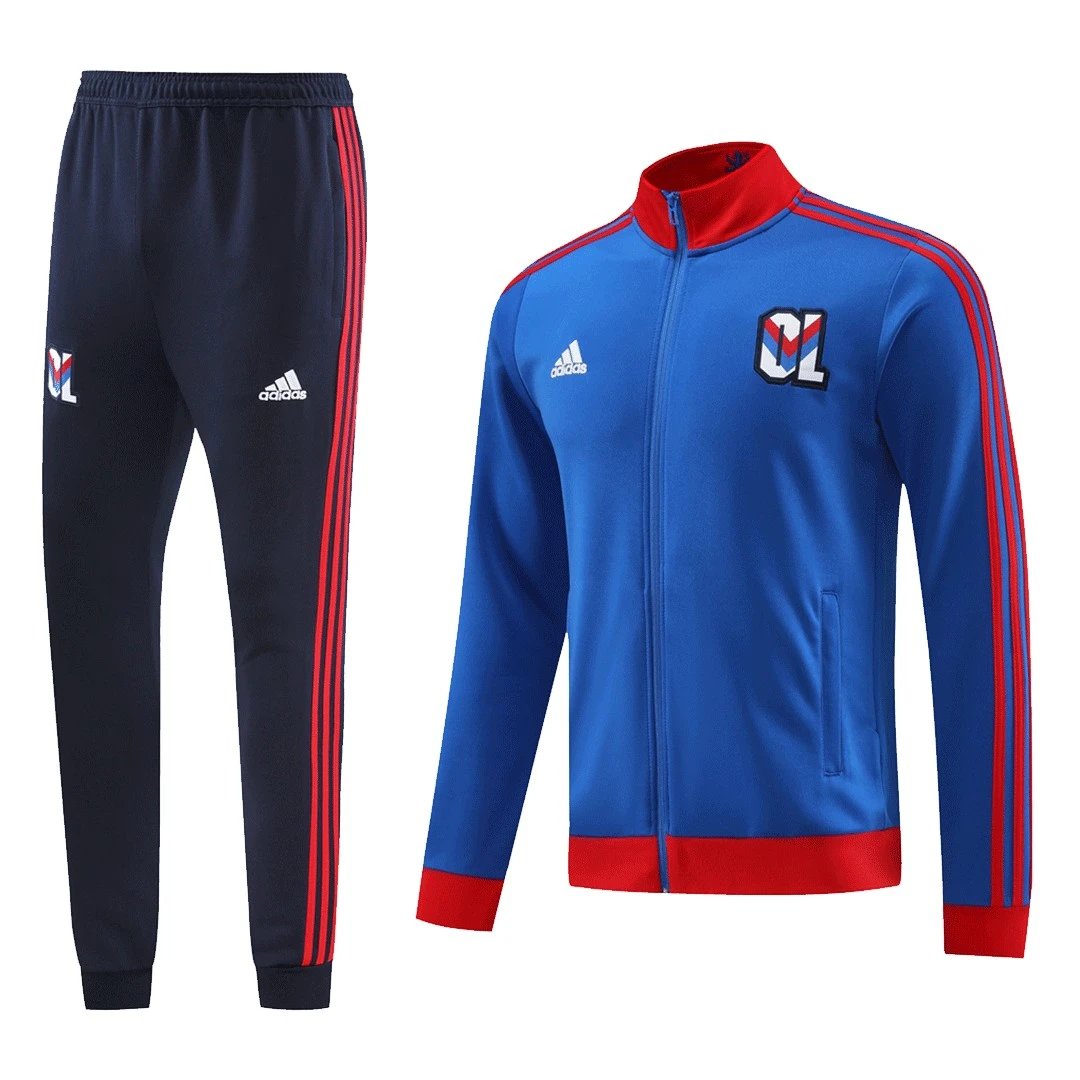 Lyon 2023 Olympique Lyonnais Jacket Tracksuit 24 Blue — Zdjęcie 2