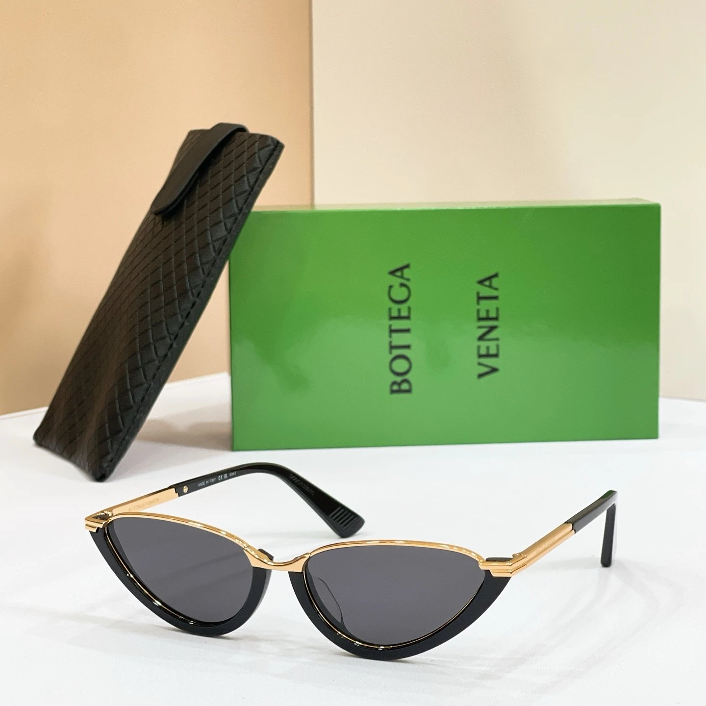 Bottega Veneta BV1346S Sunglasses 56-17-145 Ver.B — QC