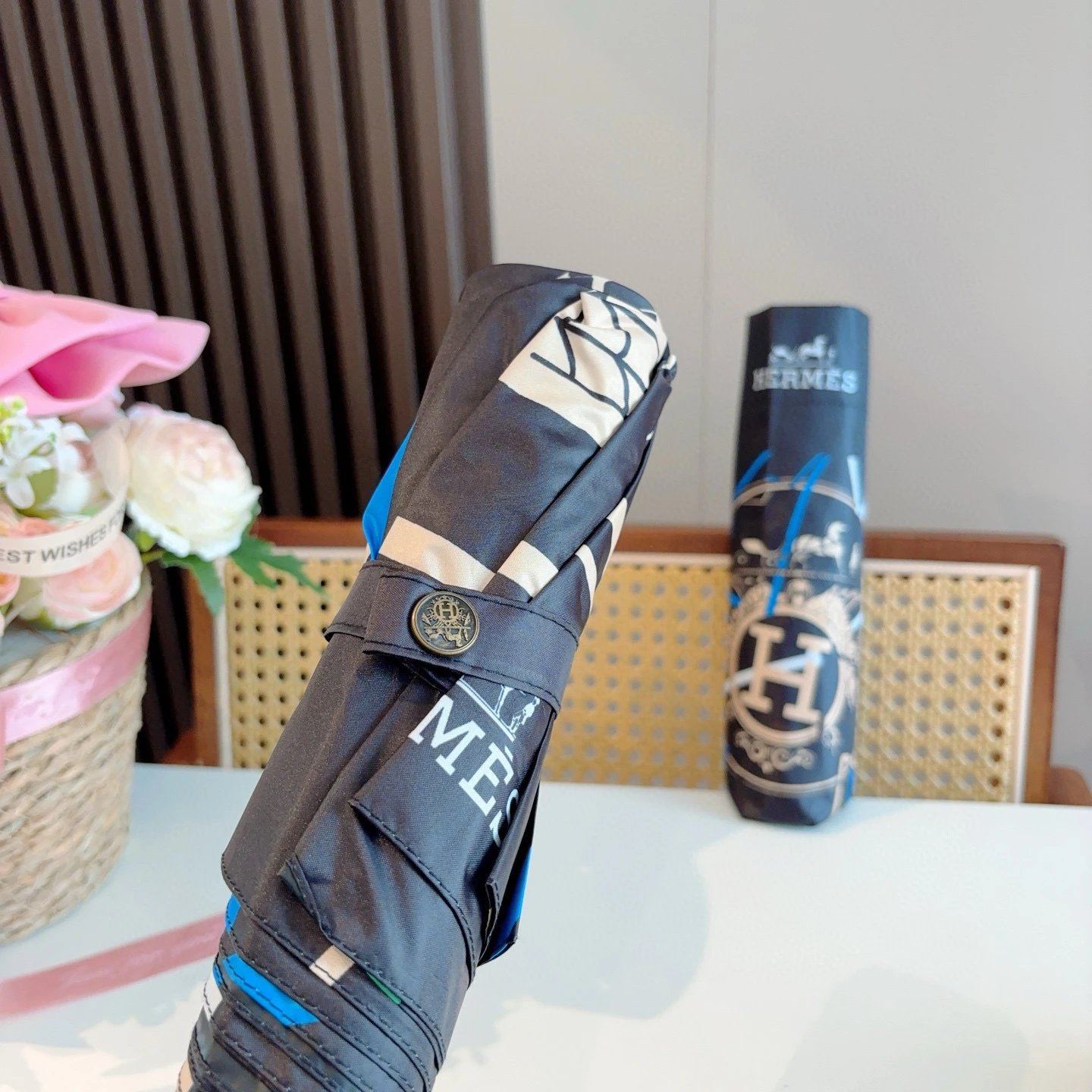 Hermes UV Protection Folding Umbrella Ver.F — Photo 3